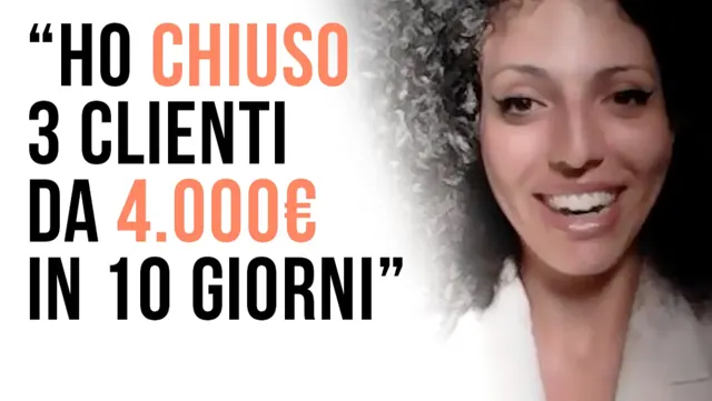 Video caso studio di un professionista formato da David Valmori