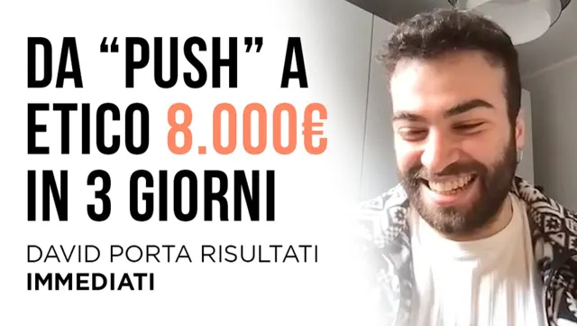 Video caso studio di un professionista formato da David Valmori