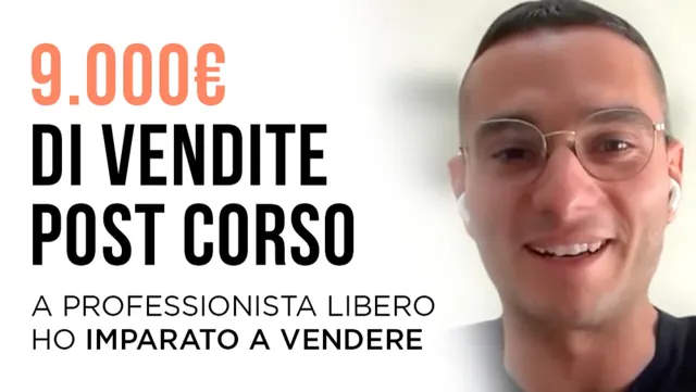 Video caso studio di un professionista formato da David Valmori