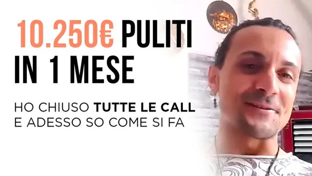 Video caso studio di un professionista formato da David Valmori